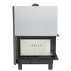 Steel Fireplace KRATKI MBO Right 15 kW Ø 200 Lift-up Self Closing Door