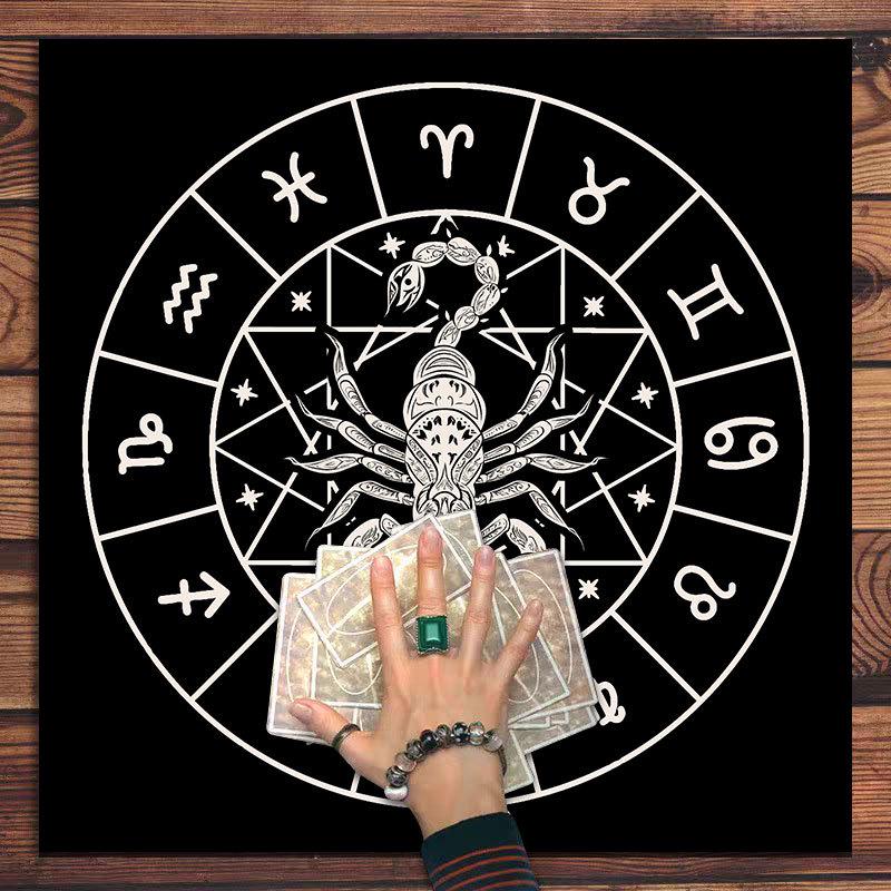 Non-slip Wear-resistant Tarot Tablecloth for Room Decoration