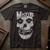 The Misfits Distressed Skull Herren Punk T-Shirt Kostenloser Versand Grafik Unisex T-Shirt