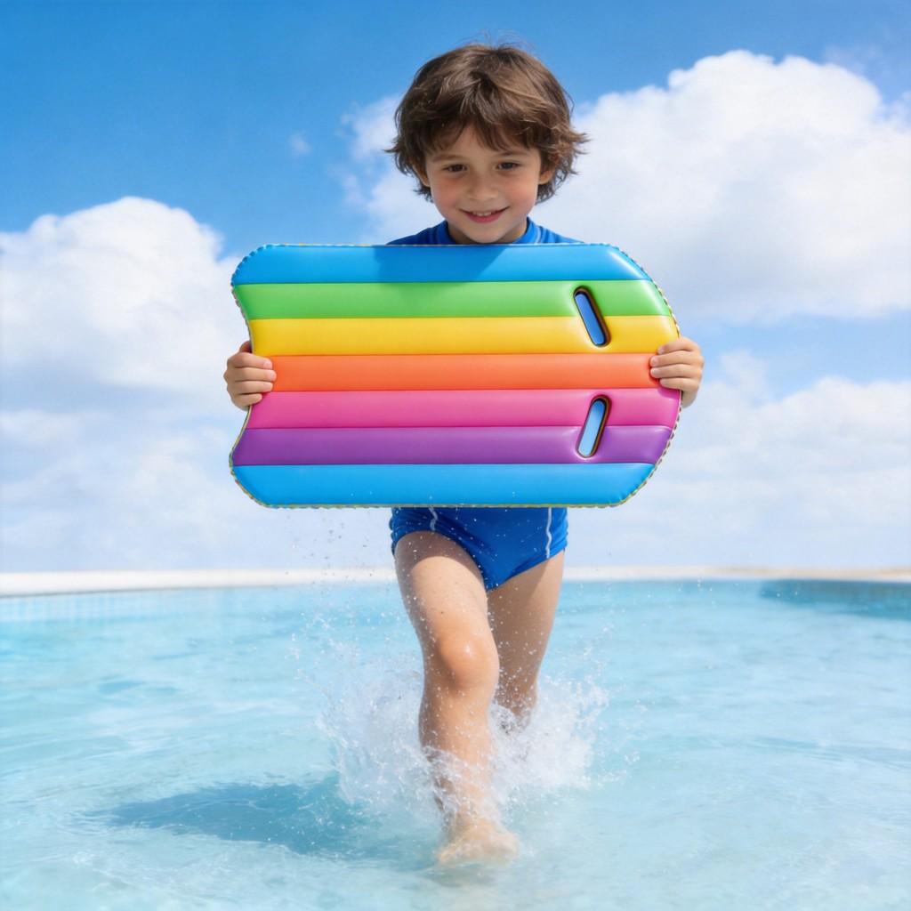 Kids Water Floatation Board With Pvc Material For Swimming Training And Pool Play