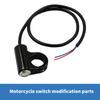 Headlight Brake Fog Light Switch Motorcycle Handlebar Switch Power Start Switch with Automatic Return Button