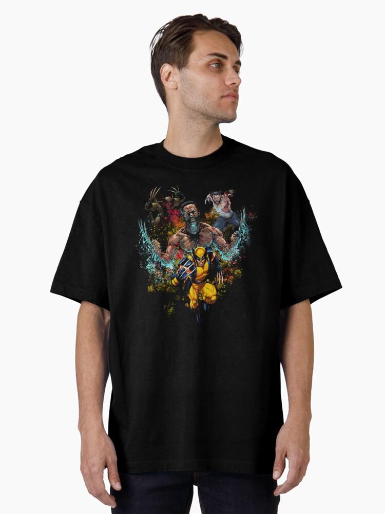 Wolverine and the X Men Wolverine Oversized Unisex T-Shirt