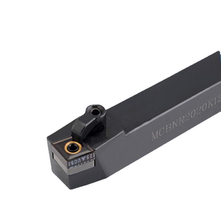 75° Turning Tool Holder MCBNR2020K12 for CNMG1204 Inserts, Composite Clamping