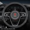 New Style Leather Car Steering Wheel Cover for HongQi HS5 E-HS9 E115 EHS9 H9 H5 HQ9 HS3 HS5 HS7 H6 L1