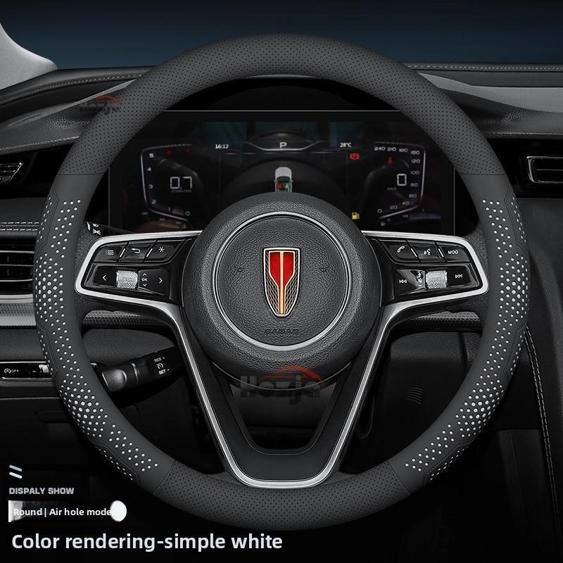 New Style Leather Car Steering Wheel Cover for HongQi HS5 E-HS9 E115 EHS9 H9 H5 HQ9 HS3 HS5 HS7 H6 L1