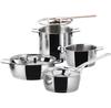 Alessi Saucepan Set, 7 Pieces (AJM100S7)
