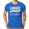 Kali Linux Root Programmer Linux Just Sudo It T Shirt Graphic Unisex Tees Summer Clothing Cotton Crewneck Tshirt