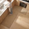 Non-slip Imitation Sisal Rug Wear Resistant No Shedding Machine Washable Woven Floor Mat For Kitchen Cuttable Hallway Balcony