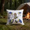 MMegaS NNapalm Man  Polyester Printed Pillow Cover Square       cm Soft for Sofa Bed Car Home Decor