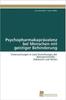 Libro Psychopharmakapravalenz Bei Menschen Mit Geistiger Behinderung