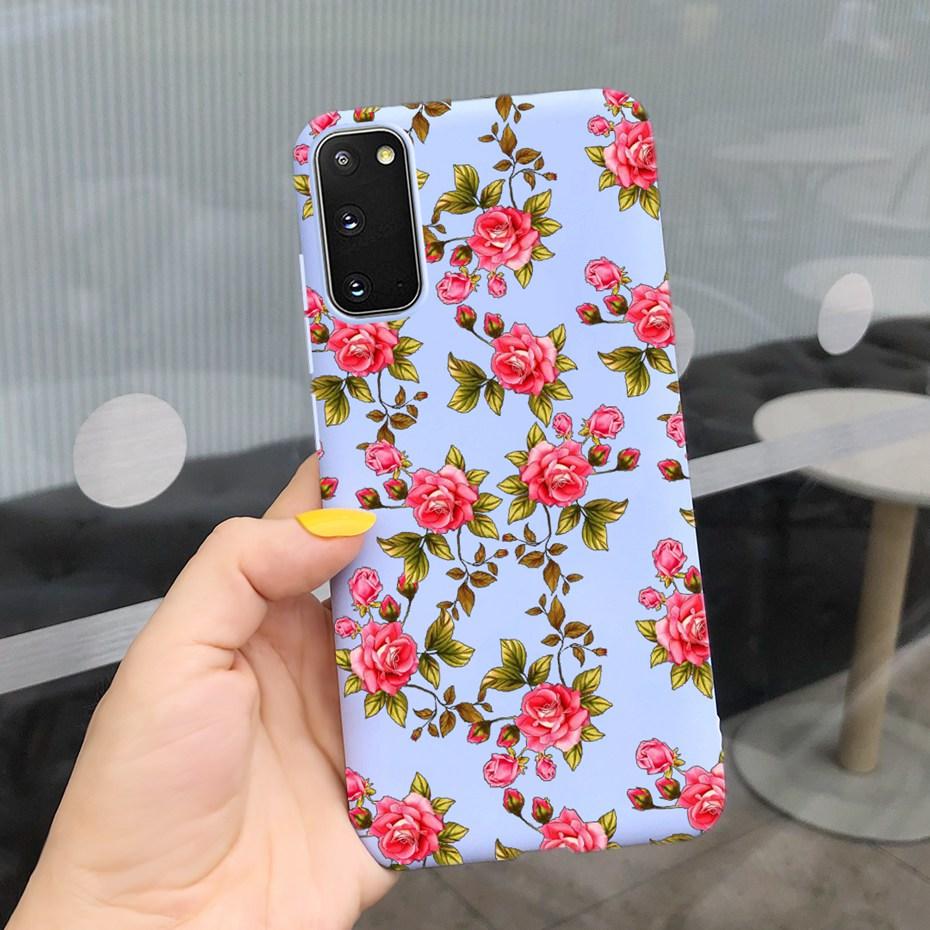 For Samsung Galaxy S20 5G S20+ Case Cover Fashion Soft Silicone Macaroon Phone Cases For Samsung S20 FE S 20 Plus S20Plus Funda