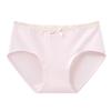 Urban Beauty Women's Pure Cotton Antibacterial Seamless Mid-Waist Briefs
