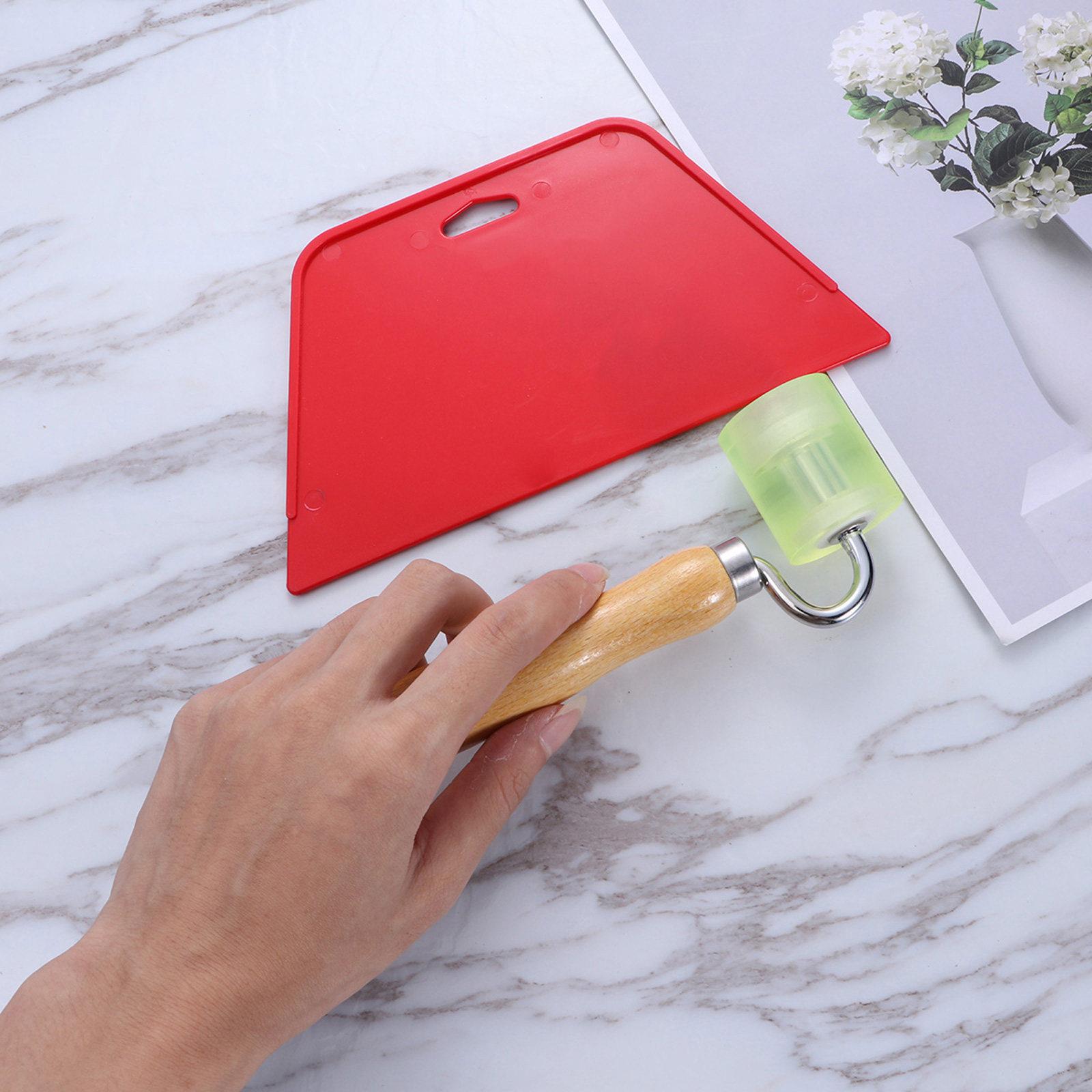 

2 шт. Деревянное прижимное колесо, шовный ролик для установки обоев, набор инструментов, прочный выравнивающий аппликатор для ремонта дома China Mainland