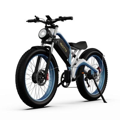 DUOTTS Bicicleta Eléctrica N26 1500W Doble Motor Batería de Litio 48V20AH Freno Hidráulico E-bike 26*4.0 Neumático Ancho Bicicleta Eléctrica de Nieve Para Adulto