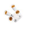 PBT Lamp Holder Converter Adjustable Direction Lamp Socket Adapter Bulb Adapter Holder  Photography