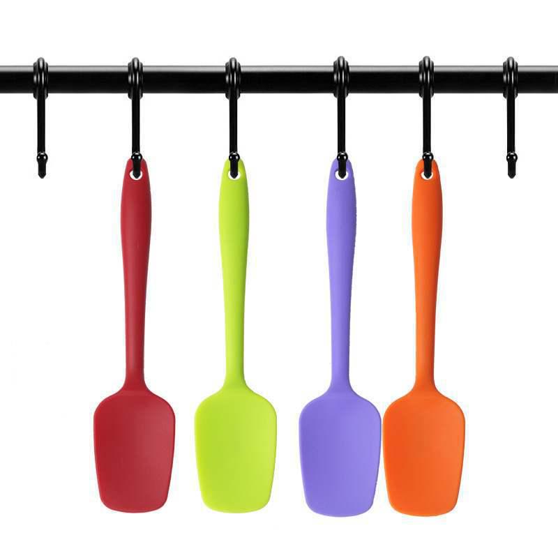 In-Stock All-in-One High-Temperature Resistant Silicone Spatula T-Shaped Scraper and Cream Mixing Tool