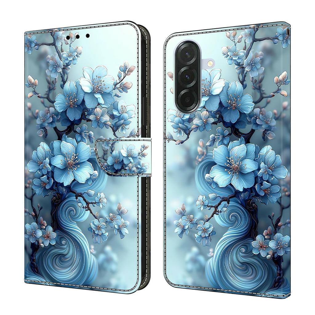 For Samsung Galaxy A56 5G / A36 5G Wallet Case Foldable Stand Pattern Printing Leather Flip Phone Cover