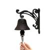 Weatherproof Cast Iron Door Bell Metal Wall Mounted Bell Vintage Doorbell  Garden Decor