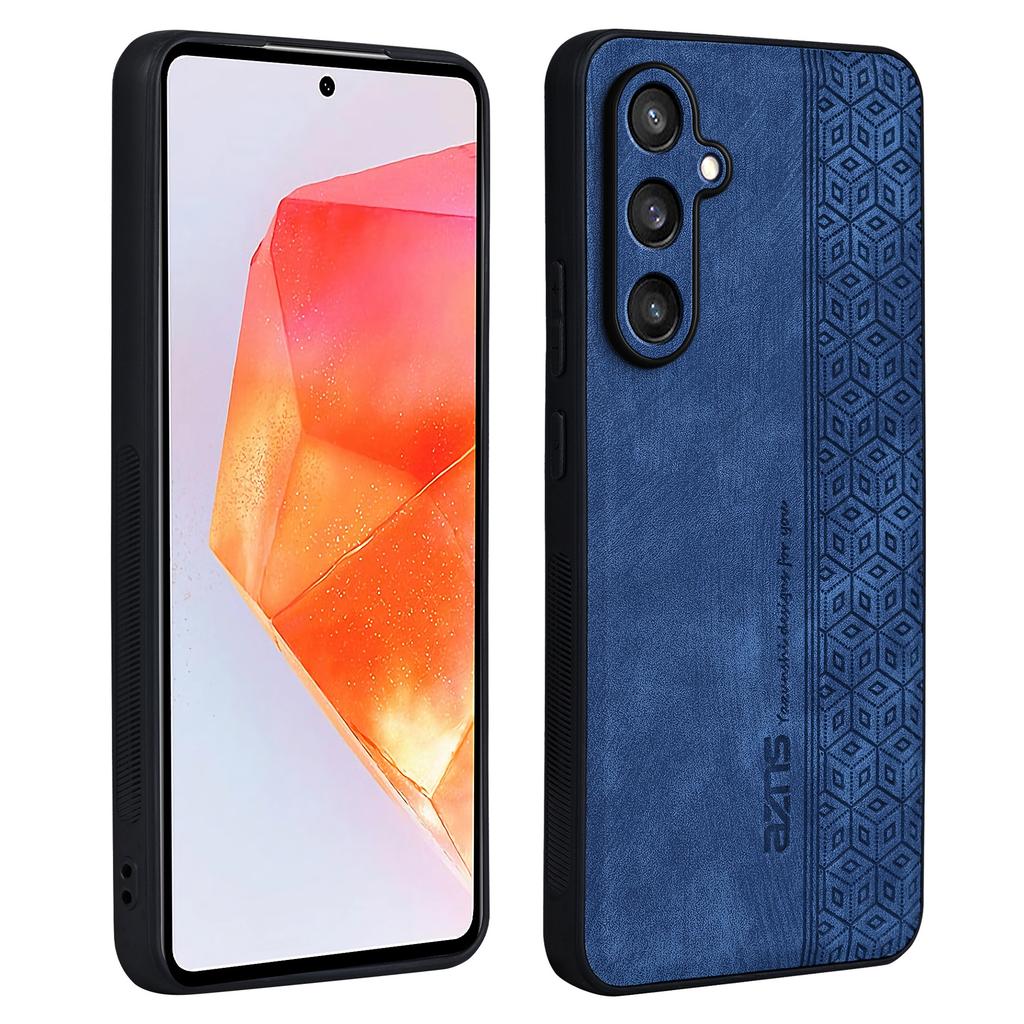 AZNS For Samsung Galaxy M55 5G/C55 5G/F55 5G Case Slim Soft TPU+PU Leather Back Cover