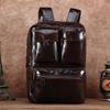 Men's Vintage Leather Multifunctional Crossbody and Backpack