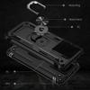 Xiaomi 13T/13T Pro/Redmi K60 Ultra Case TPU+PC Rotating Ring Kickstand Cell Phone Cover