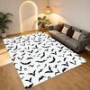Bat Swarm Living Room Nonslip Area Rug Soft Carpet For Bedroom Game Playroom Sofa Office Home Decor Doormat Christmas Gift C9261101
