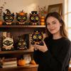 2D Vintage Halloween Wooden Tabletop Decoration for Fall Indoor Home Ornament