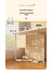 Indoor Cat Villa: Multi-Layer Winter Home & Toilet, Spacious Cabinet Bed