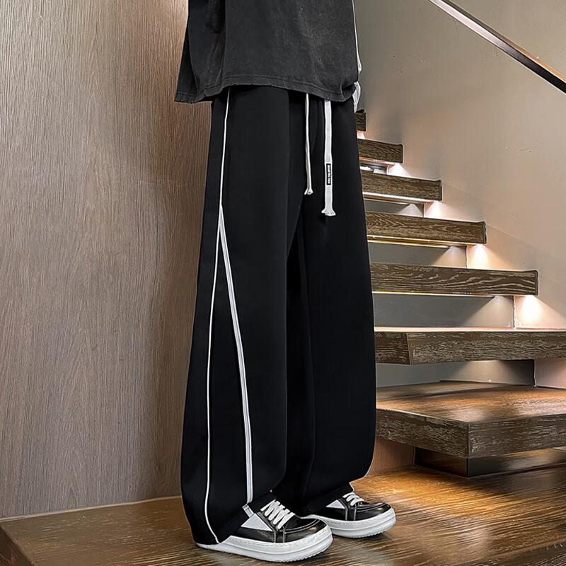 NASA MARVEL Men's Relaxed Straight-Leg Casual Pants