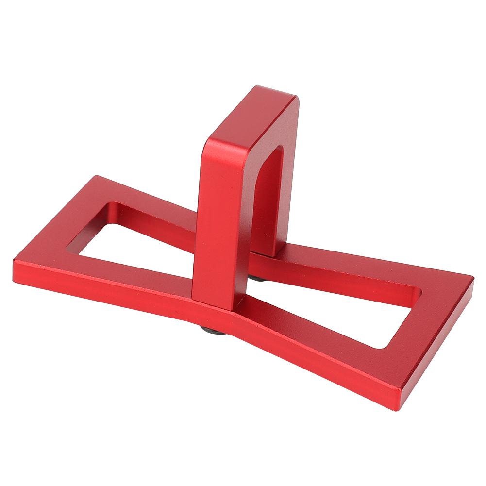 DIY Woodworking Dovetail Ruler Marker Wood Joints Gauge Guide Tool (1:5 1:7, 1:6 1:8) (Red)