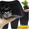 50/10x Succulent Plastic Pots Square Nursery Pots with Drainage Small Flower Planter Garden Seeds Starter Germination Cups