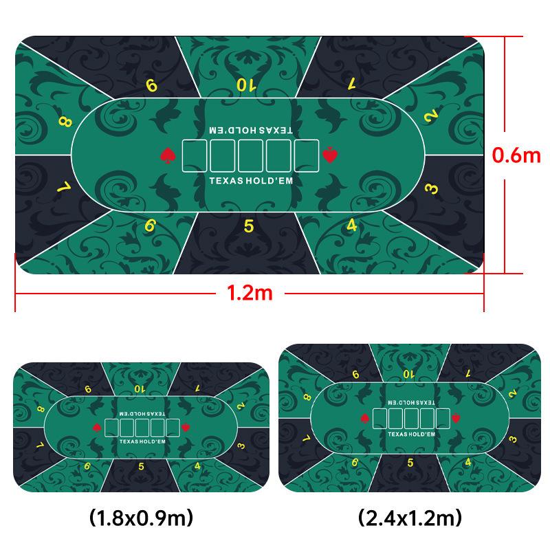 

Популярный нескользящий резиновый коврик для стола и коврик для мыши для Техасского Холдема Гуаньдана 1200*600*2mm
