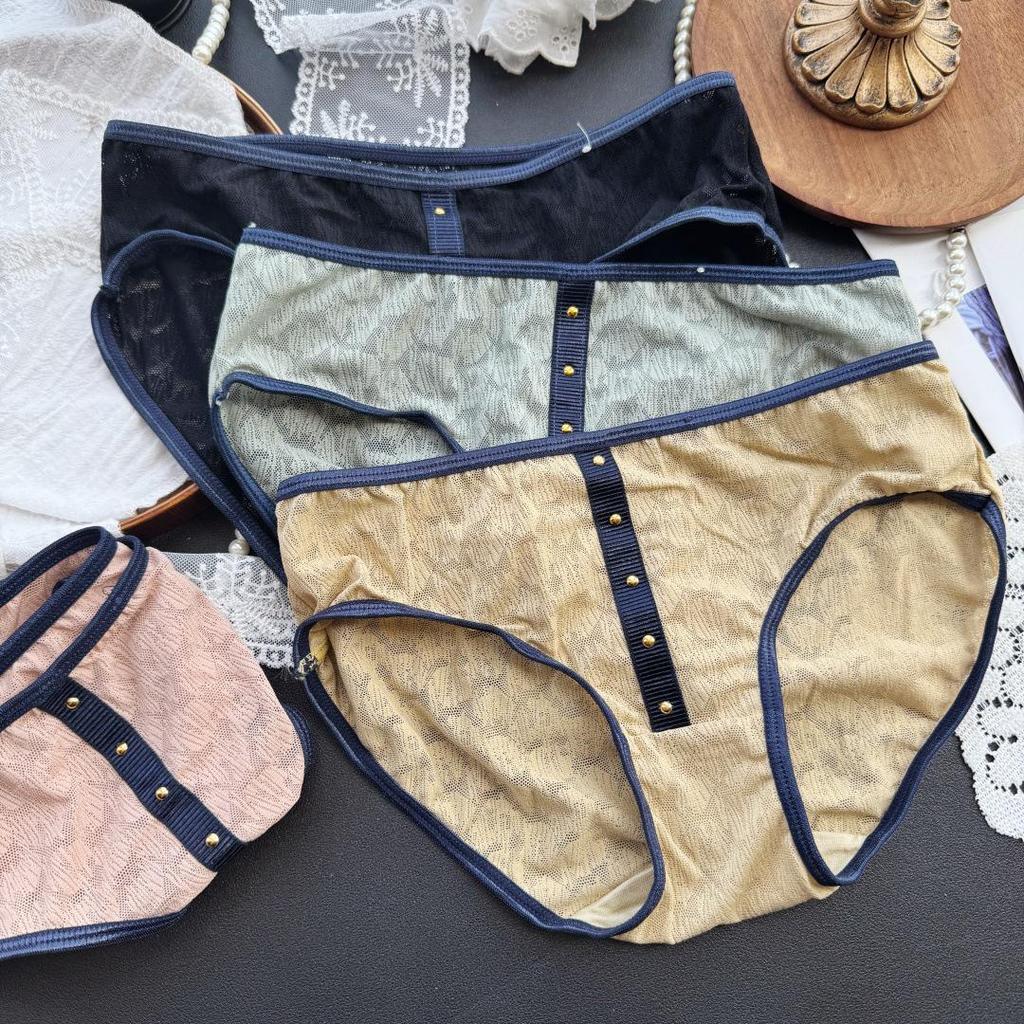 Clearance Ice Silk Lace Low-Rise Women's Panties