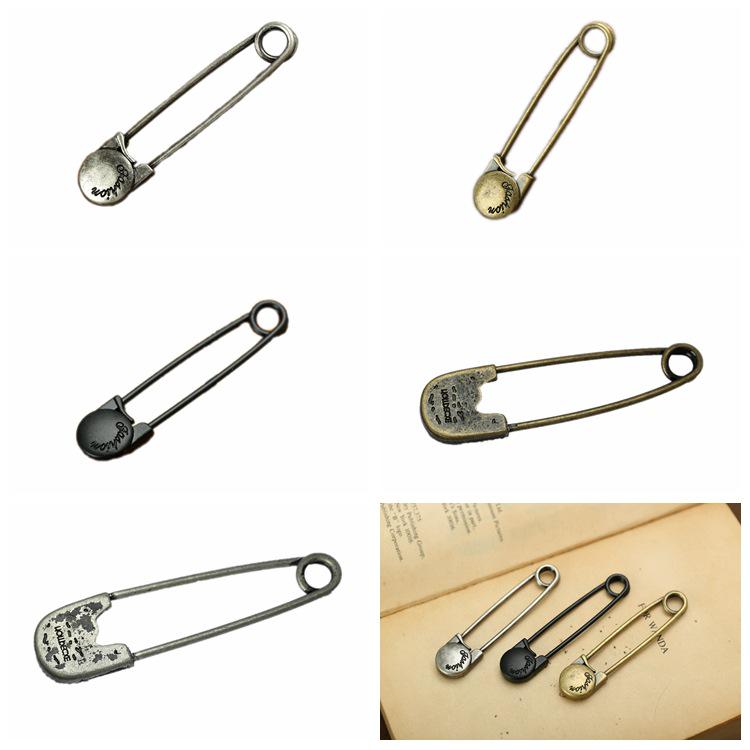 "Broșă Pin Pasăre Retro din Aliaj, Ramură de Bambus, pentru Cardigane de Damă"