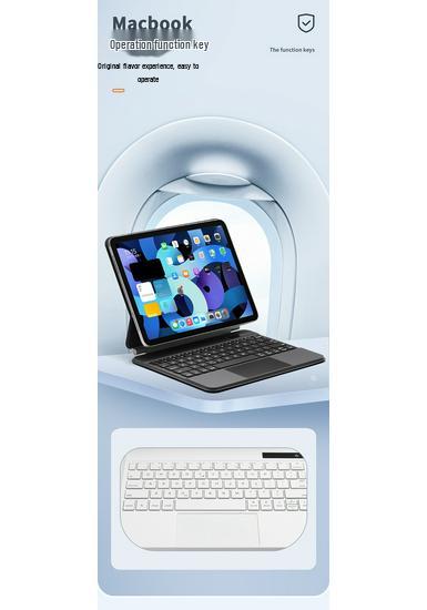 Magnetic Suspension Magic Keyboard for iPad Air 11th Gen & Pro 13 - Backlit with Sleep Air 5 Protective Case