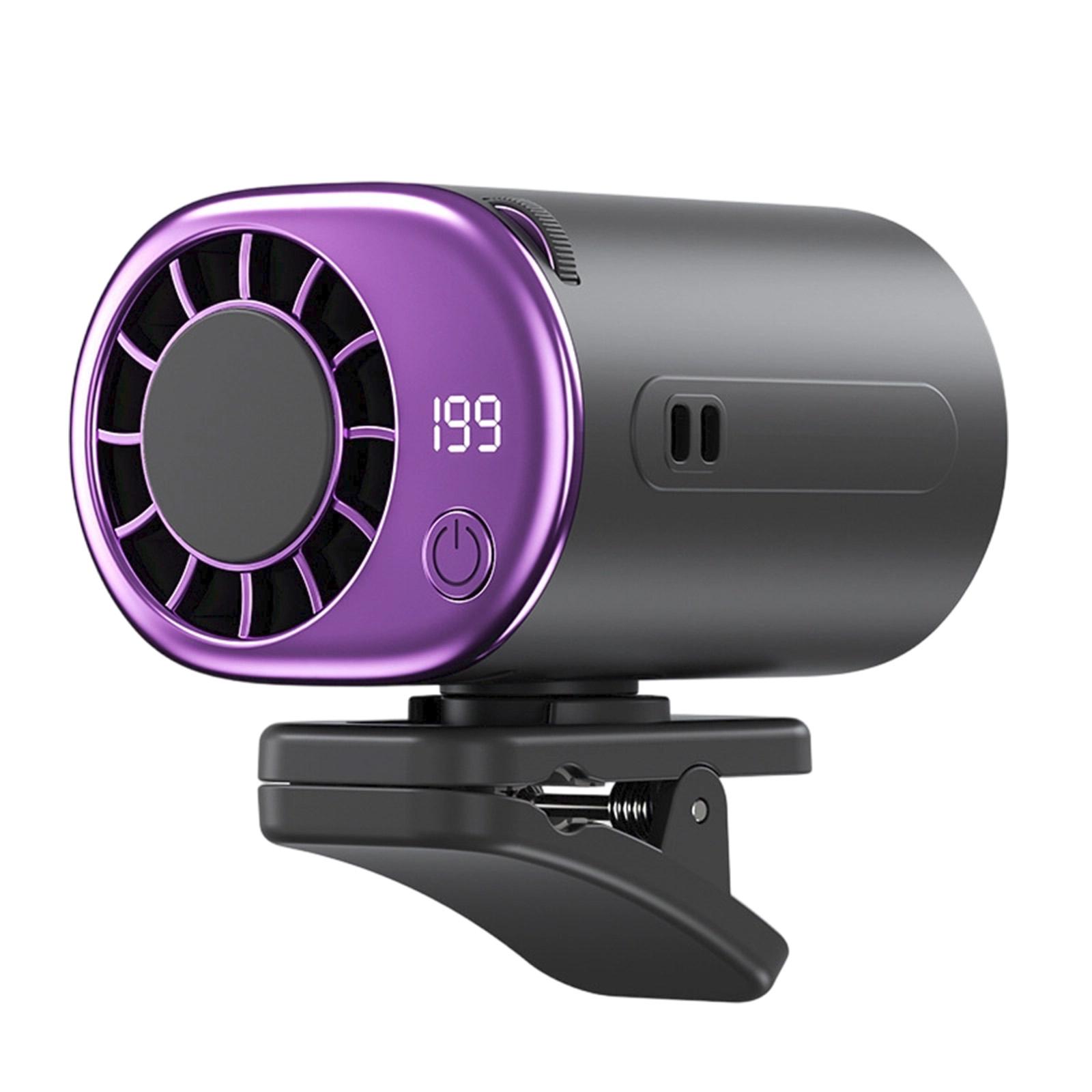 

Car Clip Conditioner Fan , Ice Compress, USB Powered, Adjustable Dashboard & Vent Mount,, Quiet Portable Fan For Cars, Compact, Multi-Scene Use One Size