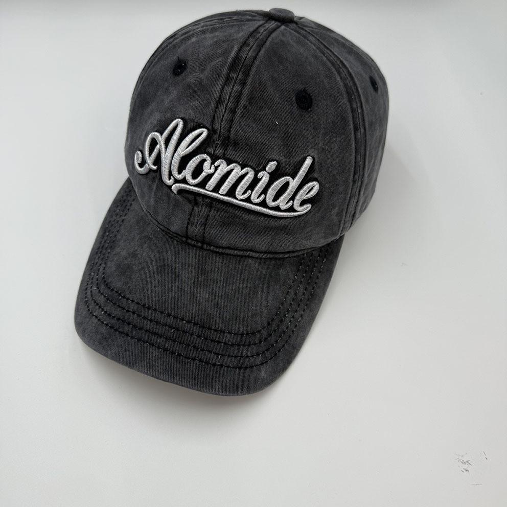 Baseball Cap Cotton Embroidered Letters With Sunshade For Casual Outdoor Wear