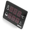 Termometer Hygrometer Temperatur Fuktighetsmätare LED Digital Display