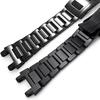 [Korlexchi] Watch Metal Band Men's Casio/G-SHOCK Compatible, MTG-B1000/MTG B1000 Strap, 316 Stainless Steel Bracelet (Black)