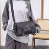 2025 New Niche Messenger Bag Small Shoulder Bag Trendy Brand Casual Versatile Men's and Women's Fashion Bag Messenger Bag