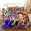 Splatoon Bedding Set Single Twin Full Queen King Size Kawaii Boysgirls Bed Set Aldult Boys Bedroom Duvetcover Sets 3D Print 011