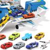Aircraft Vehicle Toys Fun Educational Simulation Transport Cargo Airplane Car Toy Play Set for 3 To