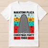 Nakatomi Plaza 1988 Christmas Party 80's Die Movie Bruce Xmas Design Music Funny Gift Tee T Shirt G2896