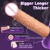 Soft Silicone Condom Enlargement Penis Sleeve Realistic Penis Extender Sex Toys for Men Sexual Tools Reusable Condom Cock Sleeve