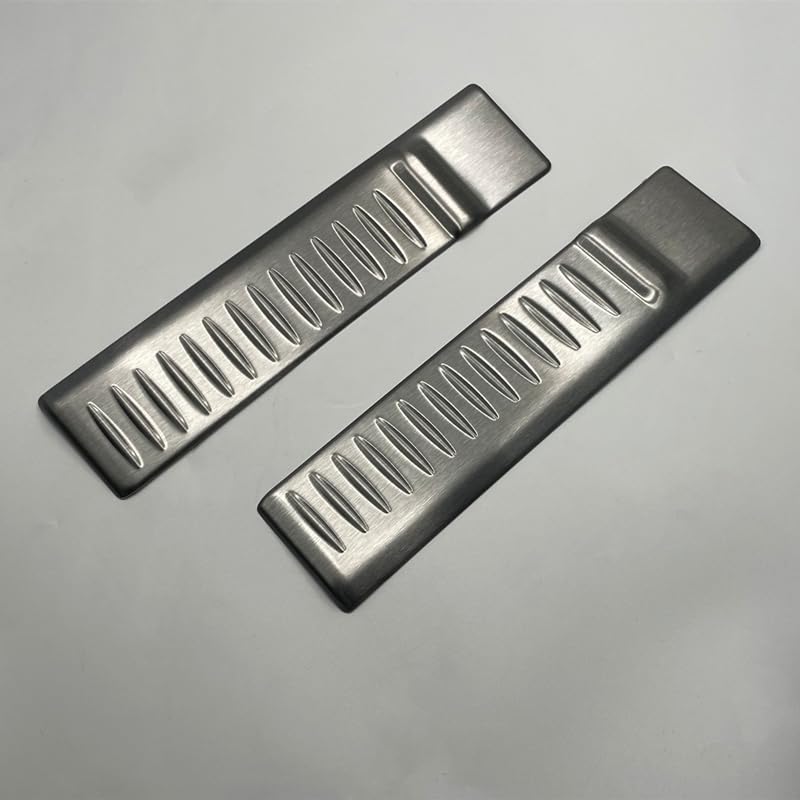 MEKOMEKO Rear Bumper Step Guard for Suzuki Swift Stainless Interior Rear Bumper Luggage Step Stain and Scratch Specific to Compatible with Swift 5th