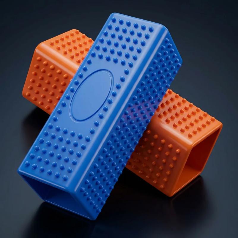 1PC Brosse Démêlante en Caoutchouc Creux pour Poils d'Animaux Chien Chat Élimination de la Fourrure pour Canapé Tapis Siège de Voiture Vêtements Outil de Nettoyage en Silicone