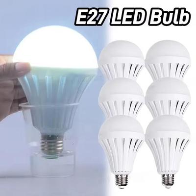 5-15W Emergency Light Bulbs Rechargeable E27 LED Bulbs Portable Spotlights Camping Lantern Bulb for Living Room Bathroom
