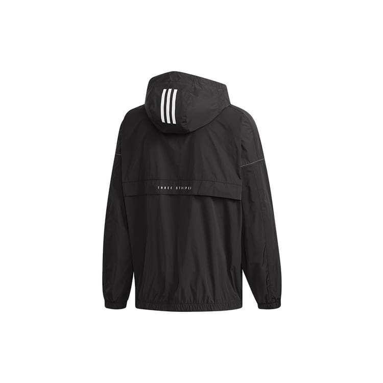 adidas Jackets Men's Black Hooded Moderate Other ED1931