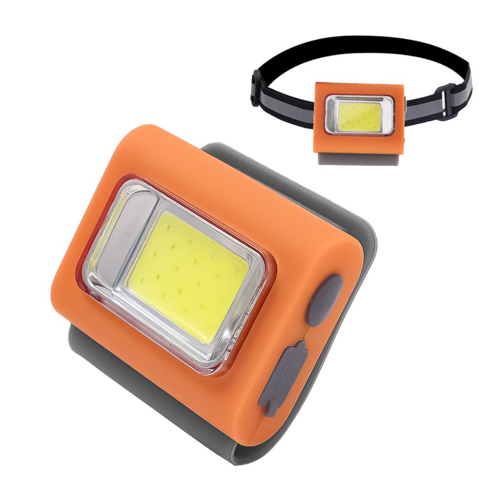 6 Working Mode Led Worklight Headband Emergency Flashlight Portable Rechargeable Work Light Camping Clip-On Lamp Clip On Running