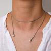 Fenny 18K Gold Plated Long Freshwater Pearl Pendant Sweater Chain Necklace Trend for Women Stainless Steel Jewelry